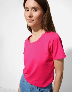 T-shirt - Met stretch - pink