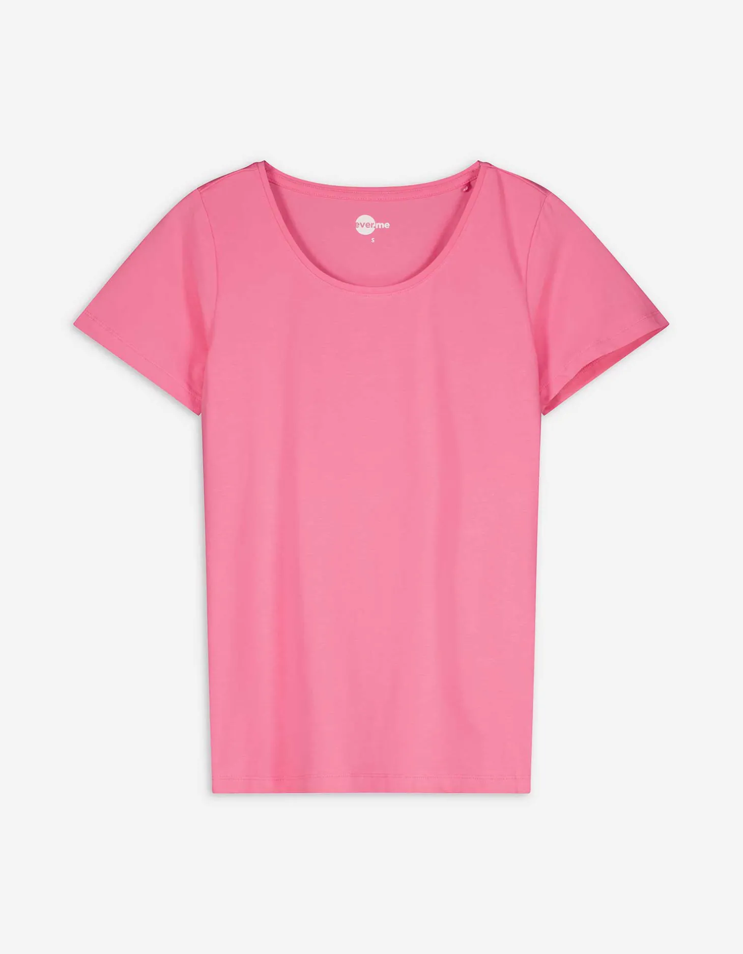 T-shirt - Met stretch - pink