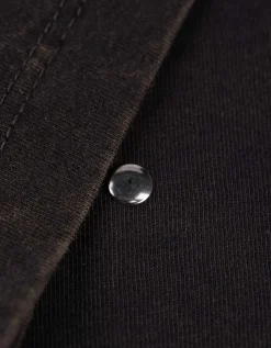 T-shirt - Met studs - donkergrijs