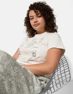 T-shirt - Mickey Mouse - grijs