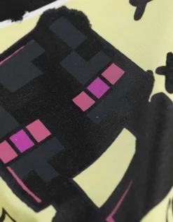 T-shirt - Minecraft - lichtgeel