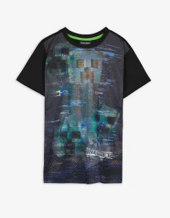 T-shirt - Minecraft - zwart