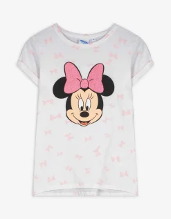 T-shirt - Minnie Mouse - wit