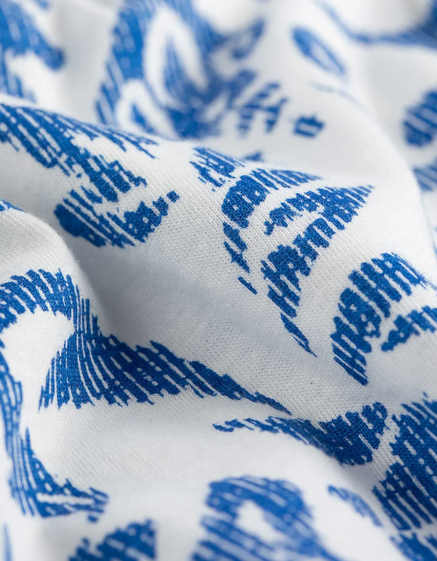 T-shirt - Motief all-over - wit