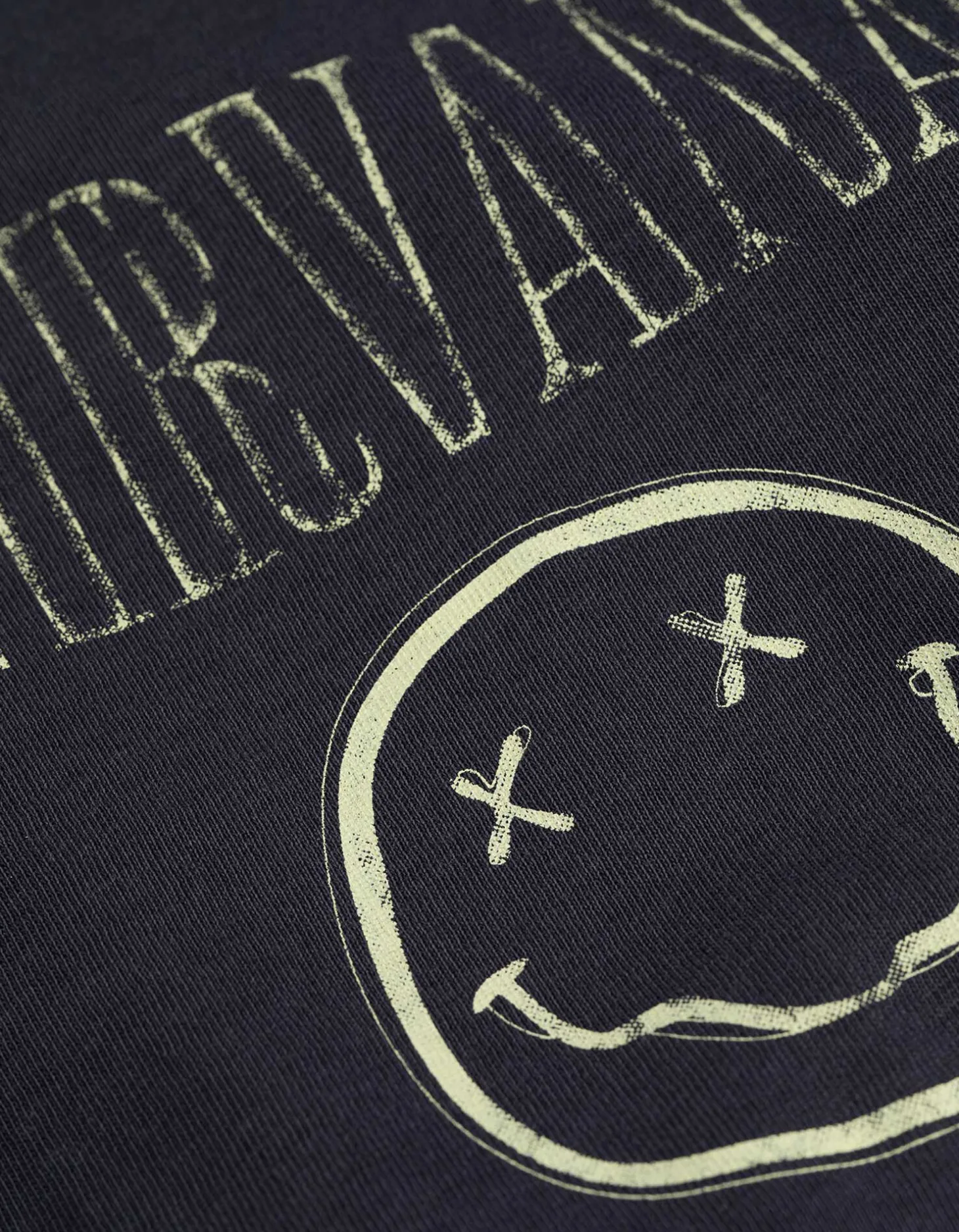T-shirt - Nirvana - donkergrijs