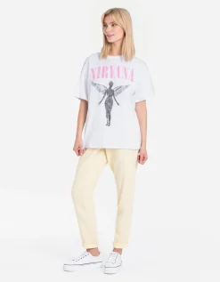 T-shirt - Nirvana - wit