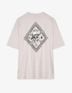 T-shirt - One Piece - grijs