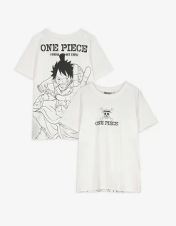 T-shirt - One Piece - wit