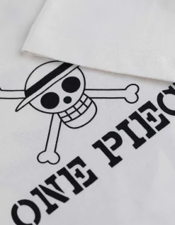 T-shirt - One Piece - wit