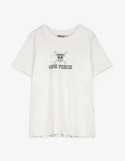 T-shirt - One Piece - wit