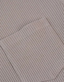T-shirt - Opgestikte zakken - beige