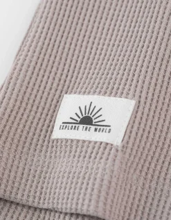 T-shirt - Opgestikte zakken - beige
