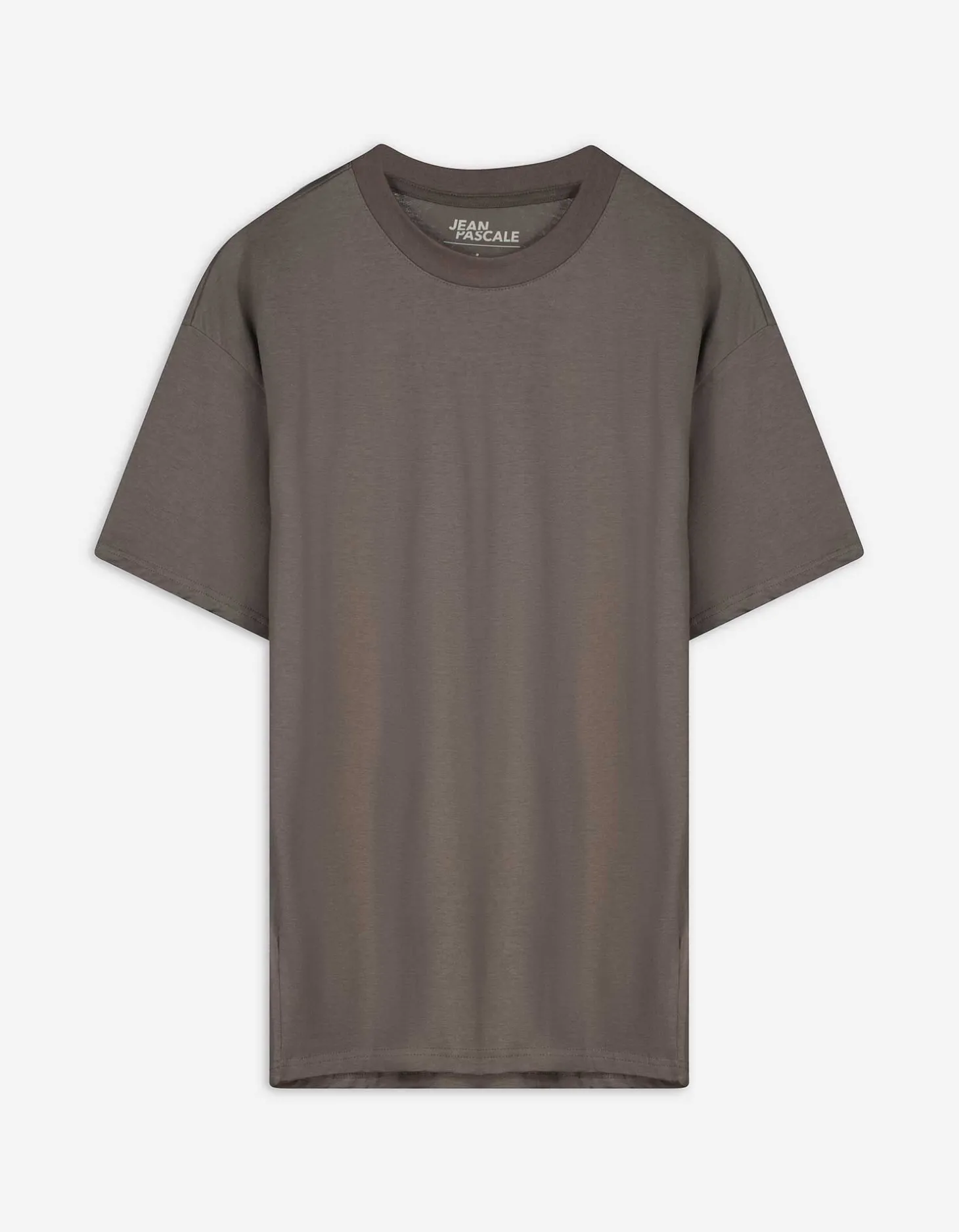 T-shirt - Oversized fit - lichtbruin