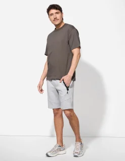 T-shirt - Oversized fit - lichtbruin