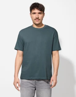 T-shirt - Oversized fit - turkoois