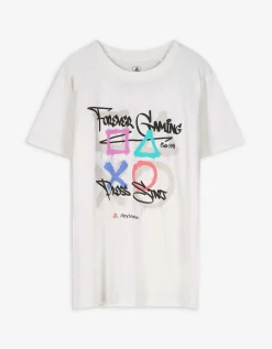 T-shirt - PlayStation - wit