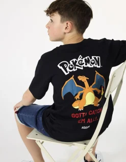 T-shirt - Pok&eacute;mon - zwart