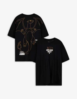 T-shirt - Pok&eacute;mon - zwart