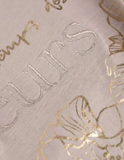 T-shirt - Print - beige