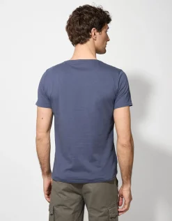T-shirt - Print - blauw