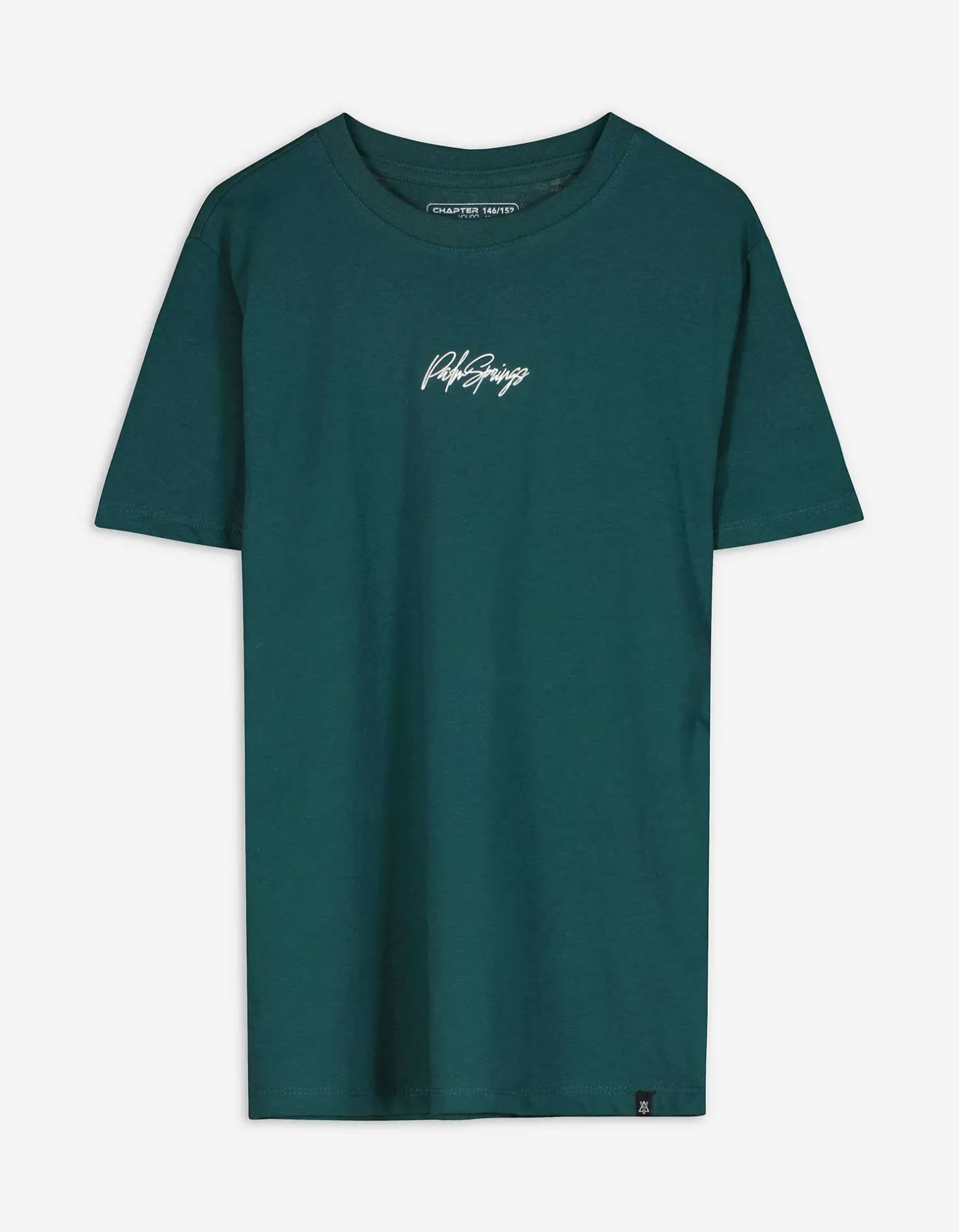 T-shirt - Print - donkergroen