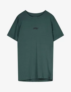 T-shirt - Print - donkergroen