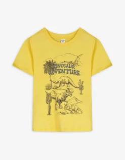 T-shirt - Print - geel