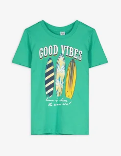 T-shirt - Print - groen