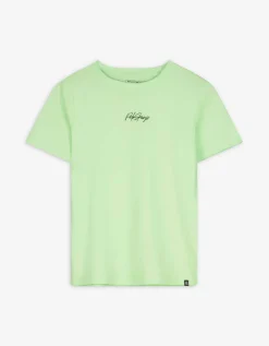 T-shirt - Print - lichtgroen