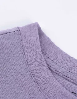 T-shirt - Print - lila