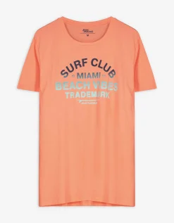 T-shirt - Print - oranje