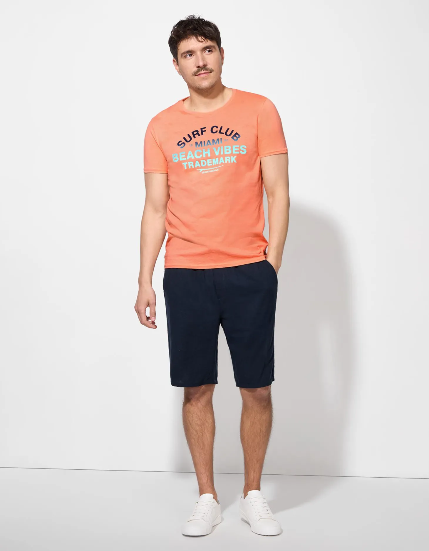 T-shirt - Print - oranje