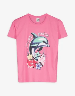 T-shirt - Print - pink