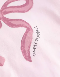 T-shirt - Print - roze