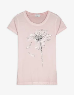T-shirt - Print - roze