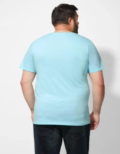 T-shirt - Print - turkoois