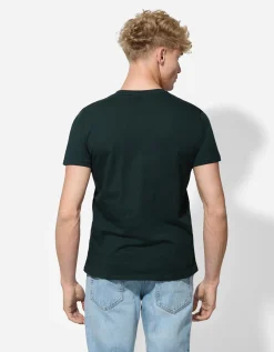T-shirt - Print - turkoois