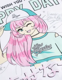 T-shirt - Print - wit