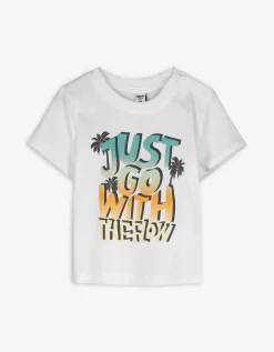 T-shirt - Print - wit