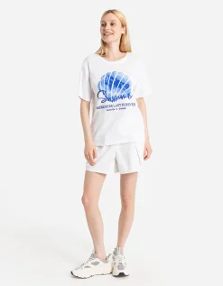 T-shirt - Print - wit