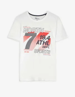 T-shirt - Print - wit
