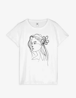 T-shirt - Print - wit