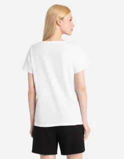 T-shirt - Print - wit