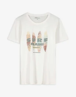 T-shirt - Print - wit