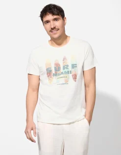 T-shirt - Print - wit