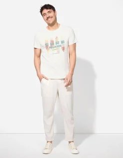 T-shirt - Print - wit