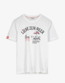 T-shirt - Print - wit