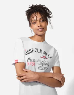 T-shirt - Print - wit