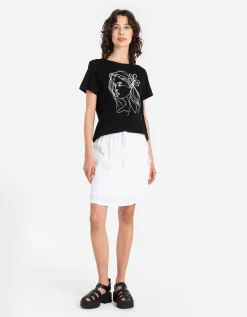 T-shirt - Print - zwart