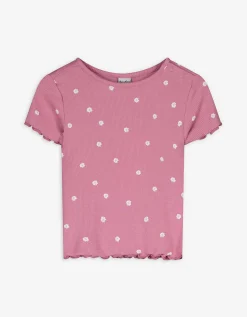 T-shirt - Print all-over - roze